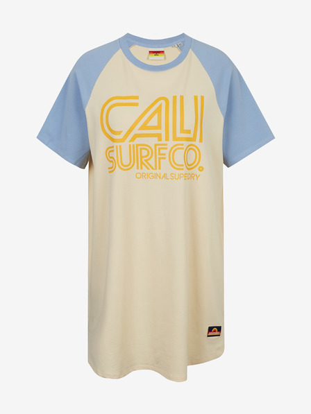 SuperDry Cali Surf Raglan Tshirt Dress Haljina