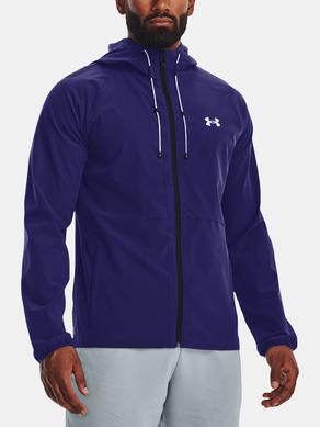 Under Armour UA Stretch Woven Windbreaker-BLU Jakna