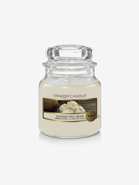 Yankee Candle vonná svíčka Coconut Rice Cream Classic malý Dom