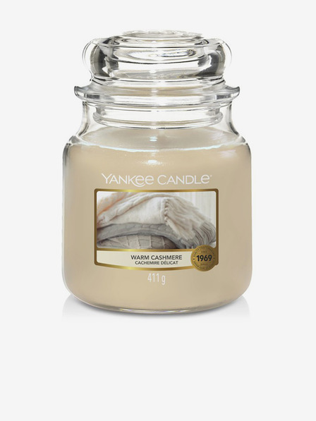 Yankee Candle Warm Cashmere (Classic střední) Dom