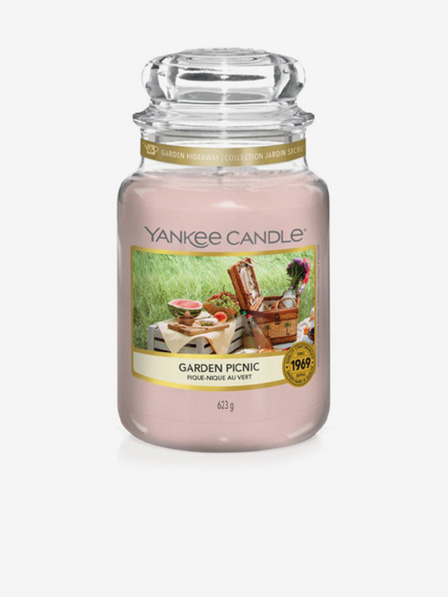 Yankee Candle vonná svíčka Garden Picnic Classic velký Dom