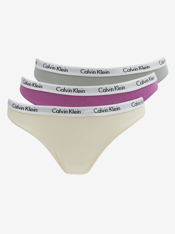 Calvin Klein Underwear	 3-pack Gaćice ružičasta