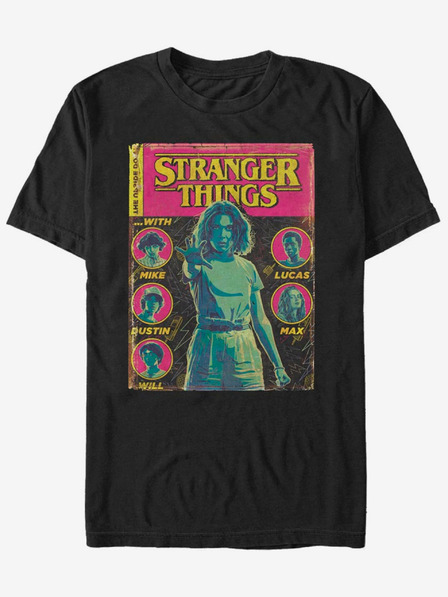 ZOOT.Fan Netflix Komiksová obálka Stranger Things Majica