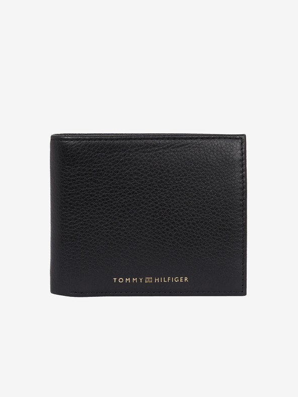 Tommy Hilfiger Premium Leather CC and Coin Novčanik crna