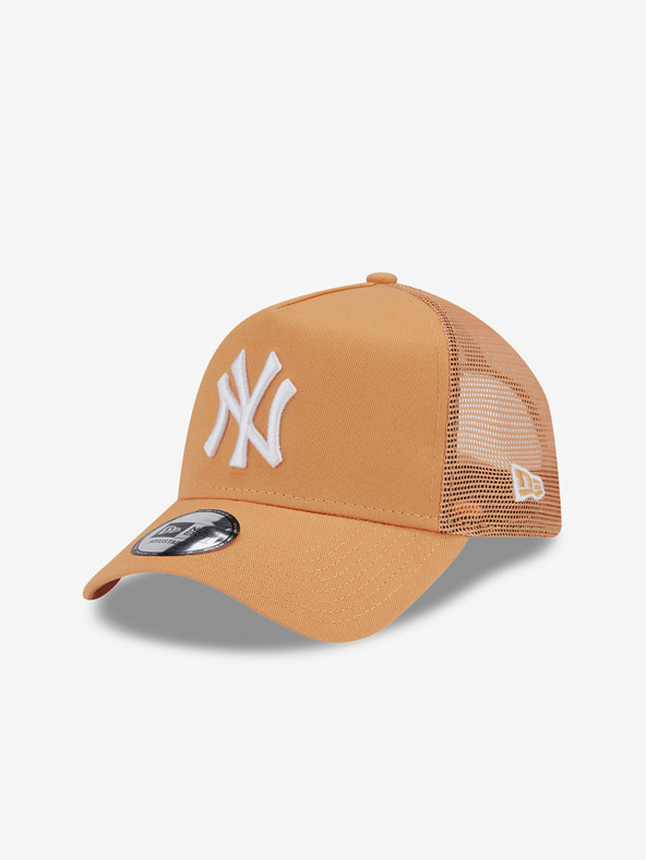 New Era New York Yankees League Essential Trucker Šilterica narančasta