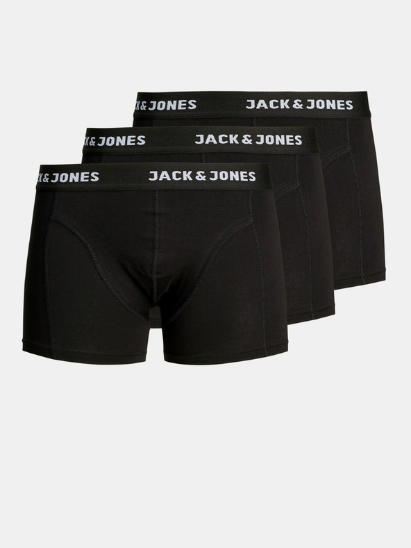 Jack & Jones Anthony 3-pack Bokserice crna