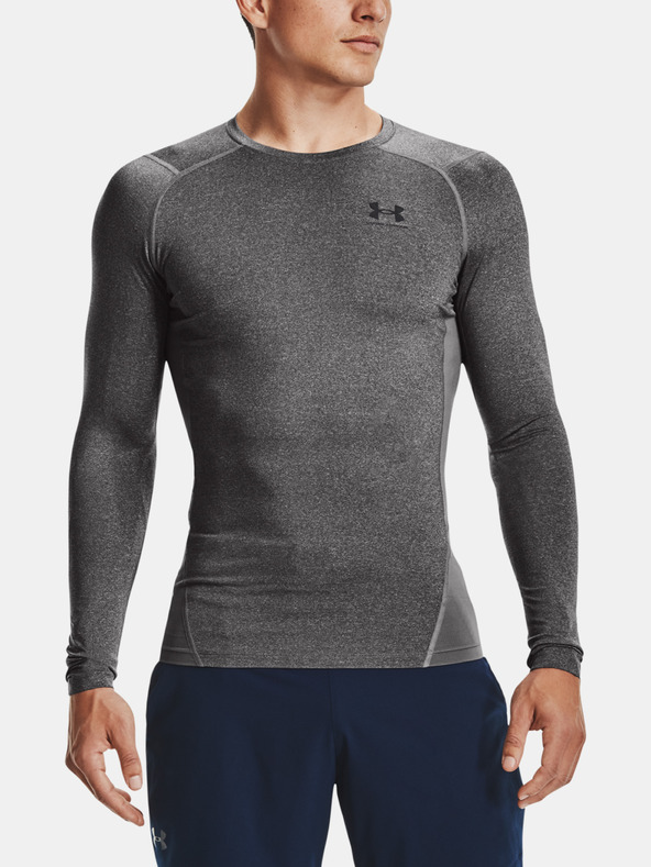 Under Armour HG Armour Comp LS Majica siva