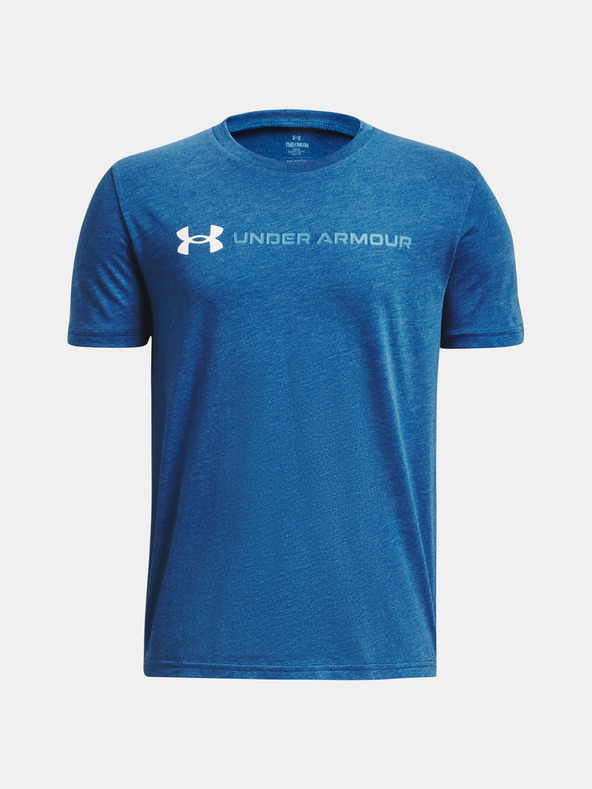 Under Armour UA B Logo Wordmark SS Majica dječja plava