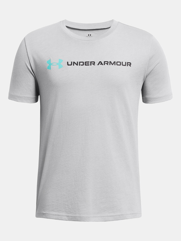 Under Armour UA B Logo Wordmarrk SS Majica dječja siva