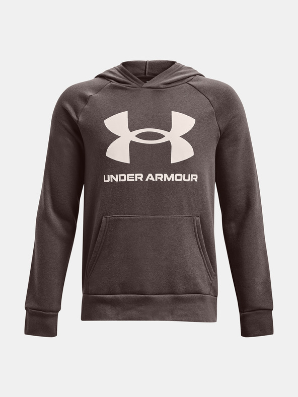 Under Armour UA Rival Fleece Trenirka (gornji dio) dječja smeđa