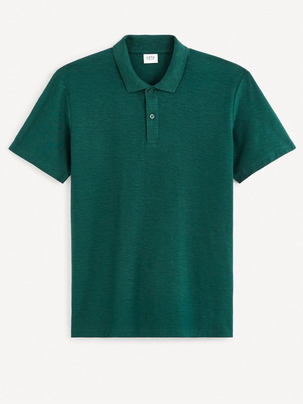 Celio Feflame Polo majica zelena