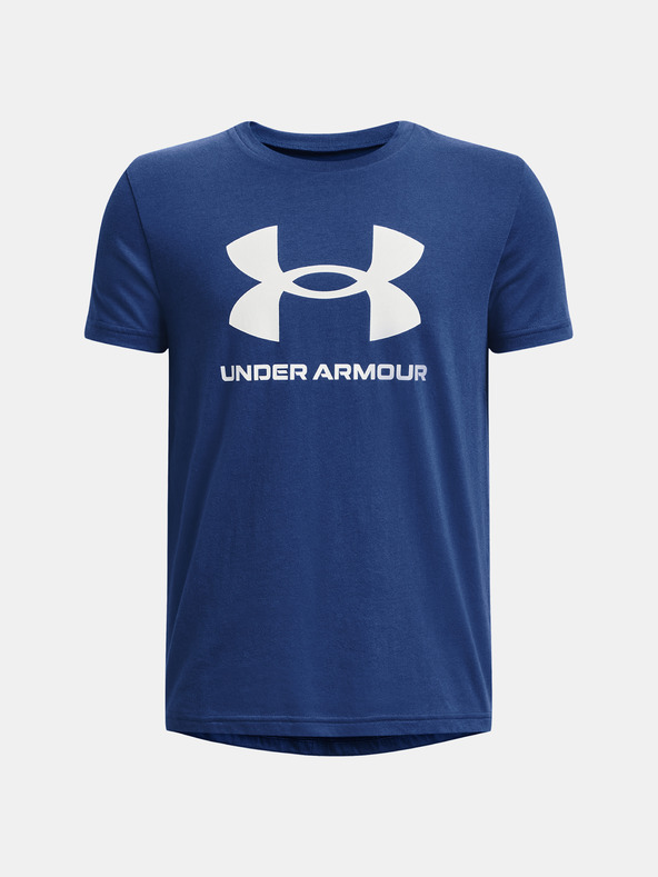 Under Armour UA B Sportstyle Logo SS Majica dječja plava