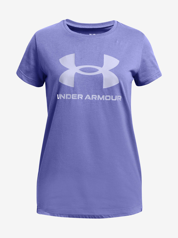 Under Armour UA G Sportstyle Logo SS Majica dječja ljubičasta