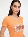 Guess Logo Flowers Majica