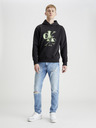 Calvin Klein Jeans Mirrored CK Logo Hoodie Majica dugih rukava