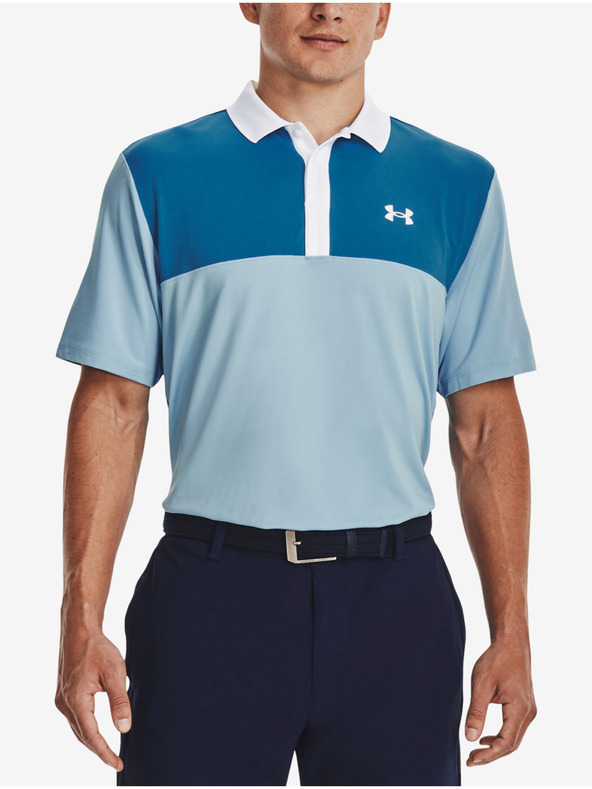 Under Armour UA Performance 3.0 Colorblock Polo Majica plava