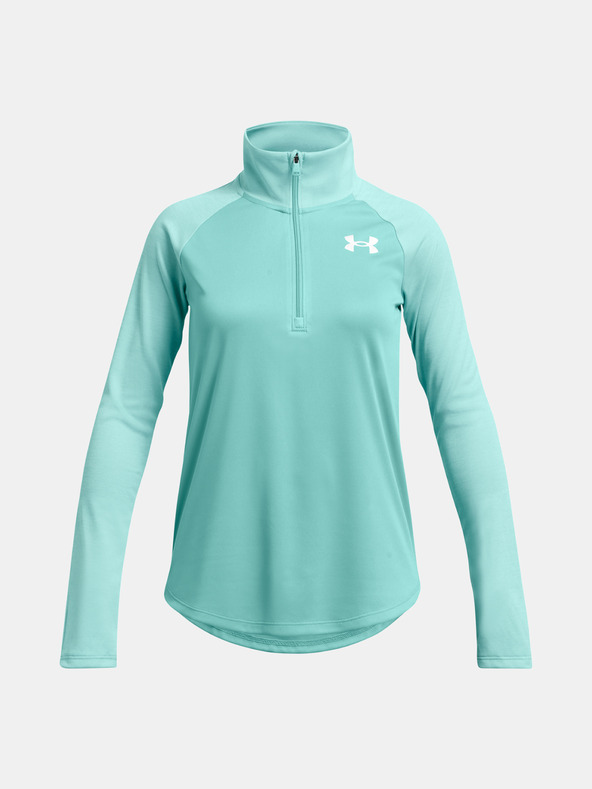 Under Armour Tech Graphic 1/2 Zip Majica dječja zelena