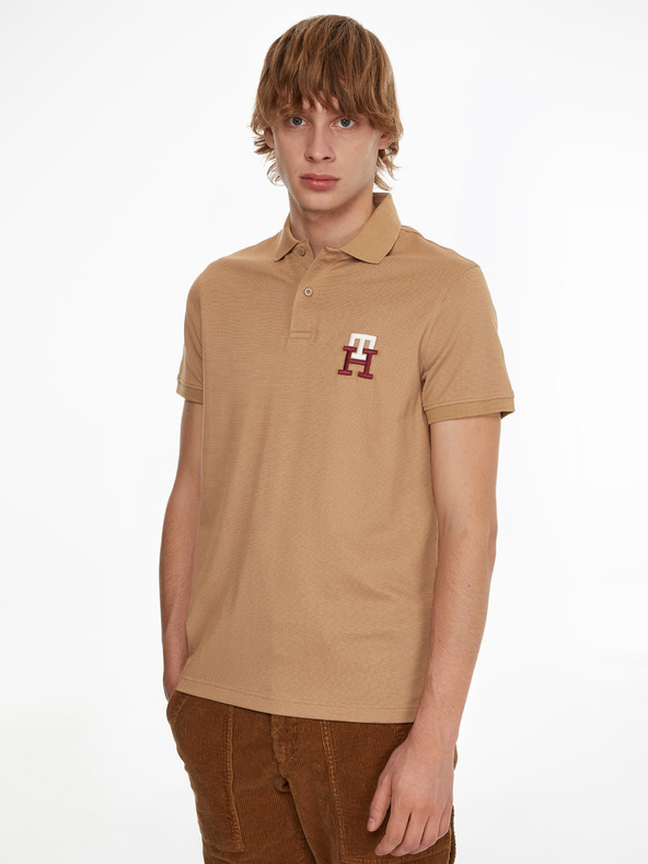 Tommy Hilfiger Polo majica smeđa