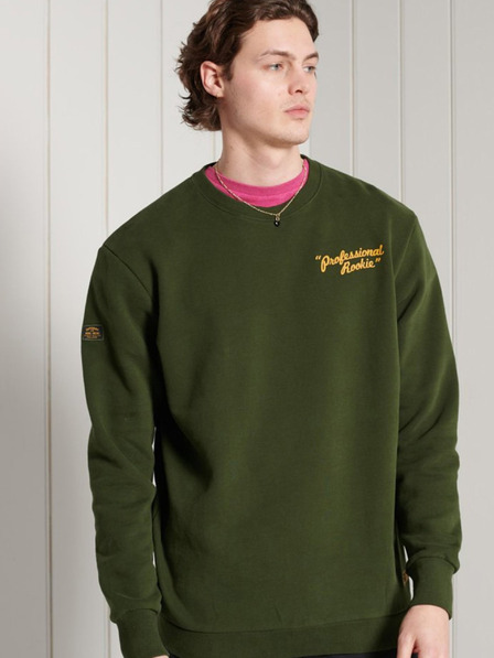 SuperDry Workwear Crew Neck Majica dugih rukava