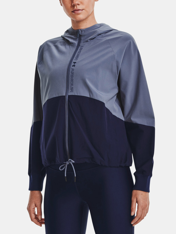 Under Armour Woven FZ Jacket Jakna ljubičasta