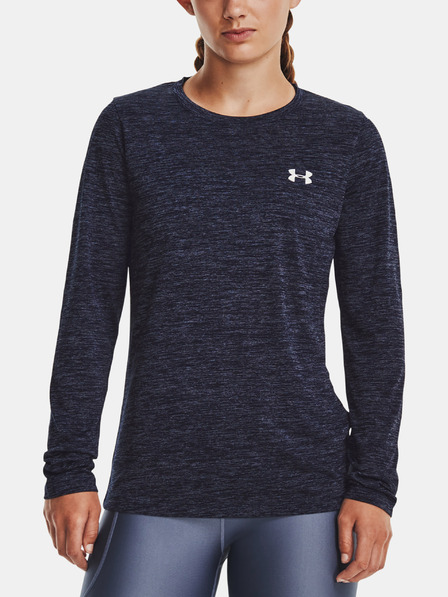 Under Armour Tech LS Crew Twist-NVY Majica