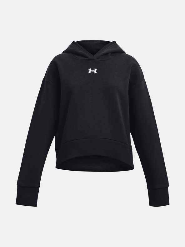 Under Armour UA Rival Fleece Crop Hoodie Trenirka (gornji dio) dječja crna