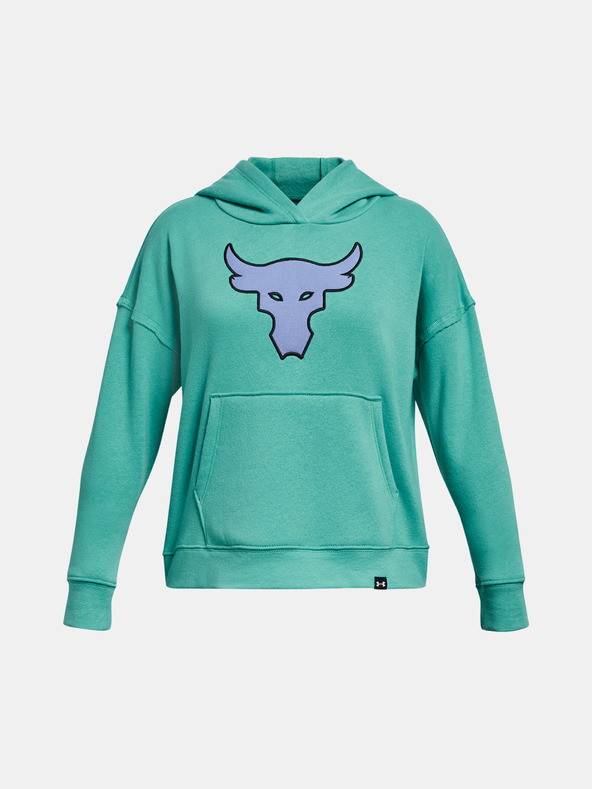 Under Armour Project Rock Brhma Bull Fleece HD Trenirka (gornji dio) dječja plava