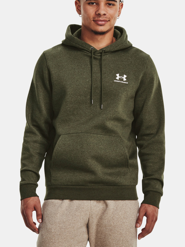 Under Armour UA Essential Fleece Hoodie Majica dugih rukava zelena