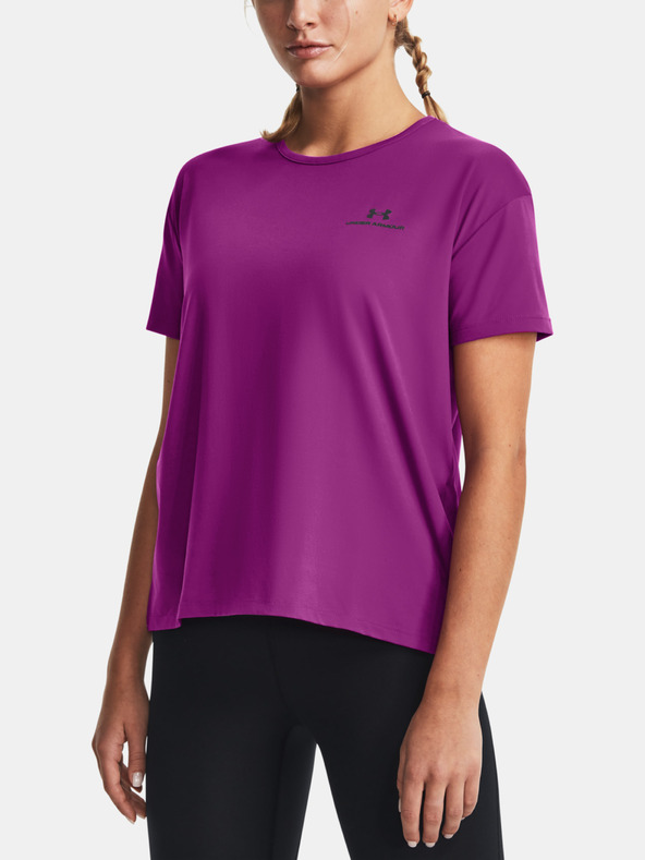 Under Armour UA Rush Energy SS 2.0 Majica ljubičasta