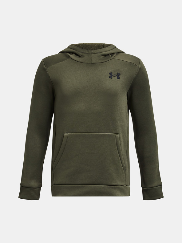 Under Armour UA Armour Fleece Graphic HD Trenirka (gornji dio) dječja zelena