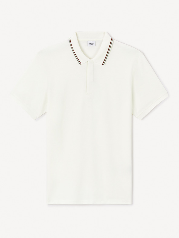 Celio Jevrait Polo majica bijela