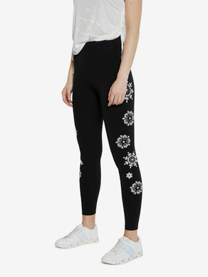 Desigual Legging Mandala Swiss Embro Tajice