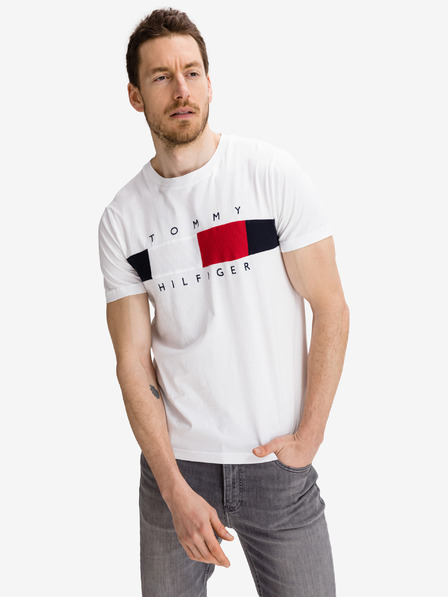 Tommy Hilfiger Textured Flag Majica