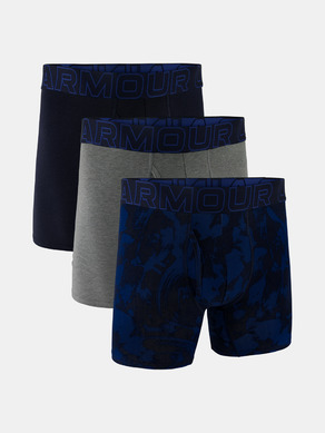 Under Armour M UA Perf Cotton Nov 6in 3-pack Bokserice