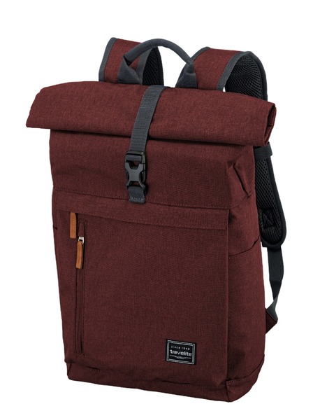 Travelite Basics Roll-up Bordeaux Ruksak