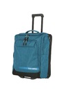 Travelite Kick Off Wheeled Duffle S - petrolejová Torba