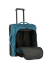 Travelite Kick Off Wheeled Duffle S - petrolejová Torba