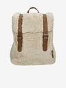 Enrico Benetti Teddy Tablet Backpack Off-White Ruksak