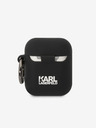 Karl Lagerfeld AirPods 1/2 Black Etui