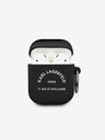 Karl Lagerfeld AirPods 1/2 Black Etui