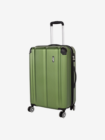 Travelite City 4w M Green Kofer