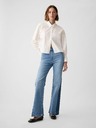 GAP 70s flare High Rise Patched Traperice