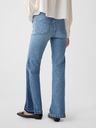 GAP 70s flare High Rise Patched Traperice