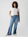 GAP 70s flare High Rise Patched Traperice