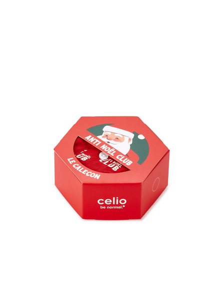 Celio Anti-Christmas Club Široke bokserice