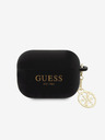 Guess 4G Charm Silikonové AirPods Pro 2 Black Etui