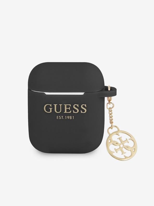 Guess 4G Charm AirPods 1/2 Black Etui