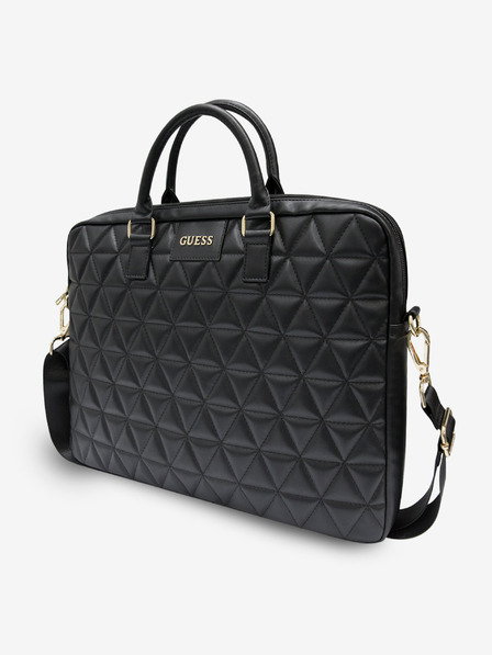 Guess Quilted Notebook 15 Black" Torba