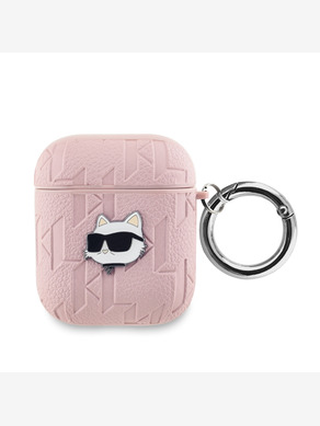 Karl Lagerfeld AirPods 1/2 Pink Etui