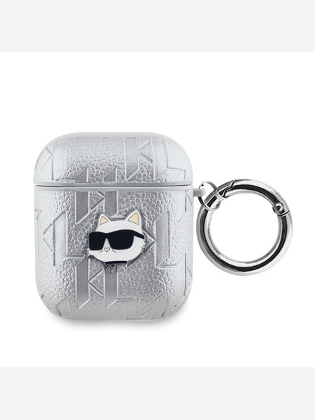 Karl Lagerfeld AirPods 1/2 Silver Etui